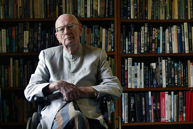 Arthur C. Clarke’s visionary ideas are captured in nearly 100 fiction and nonfiction books.